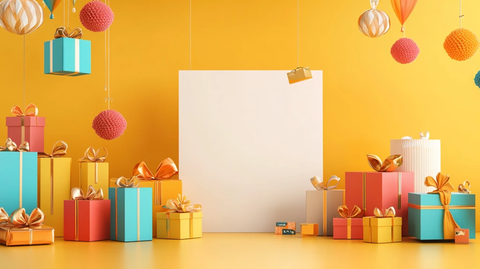 礼盒礼物礼品堆头