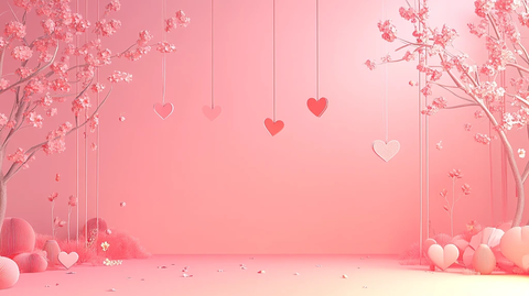 情人节粉色系美陈