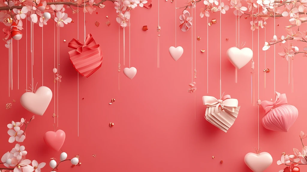 淘宝情人节背景