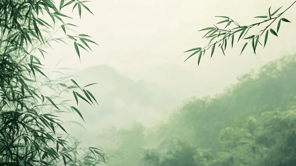 唯美竹影竹韵