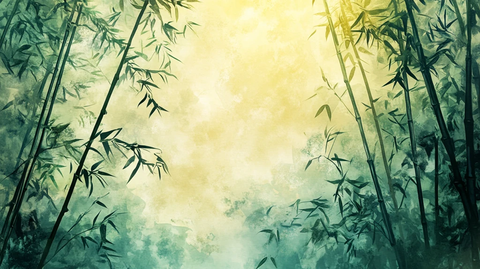 竹林艺术壁纸