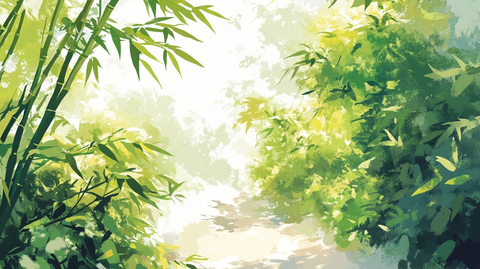 竹林艺术壁纸