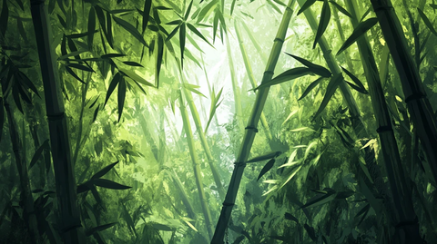 竹林艺术壁纸
