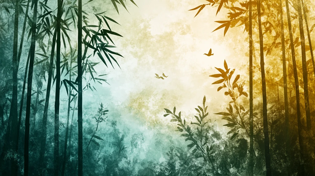 竹林艺术壁纸