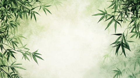 唯美竹叶背景