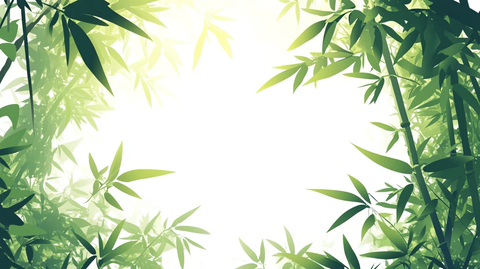 唯美竹叶背景