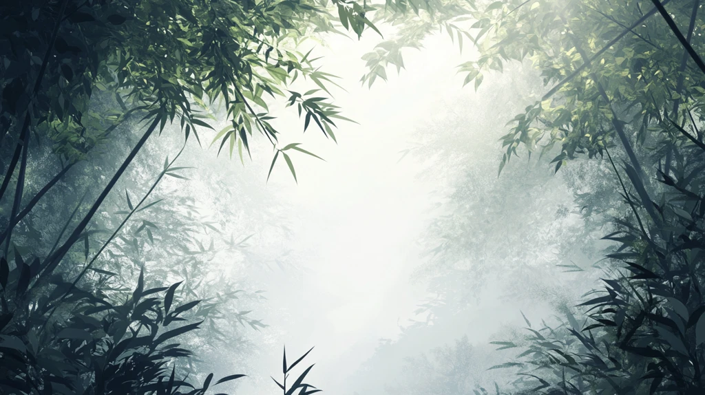 竹林意境图