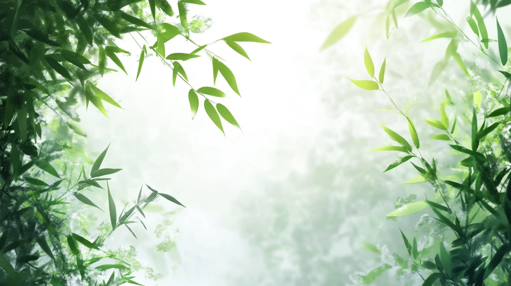 唯美竹林背景
