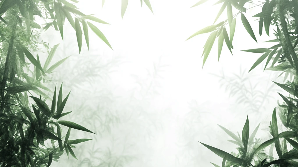唯美竹叶背景