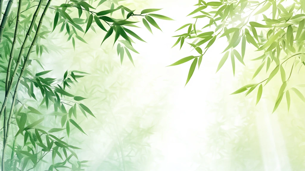 唯美竹林背景
