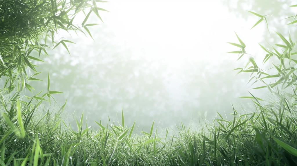 唯美竹叶背景
