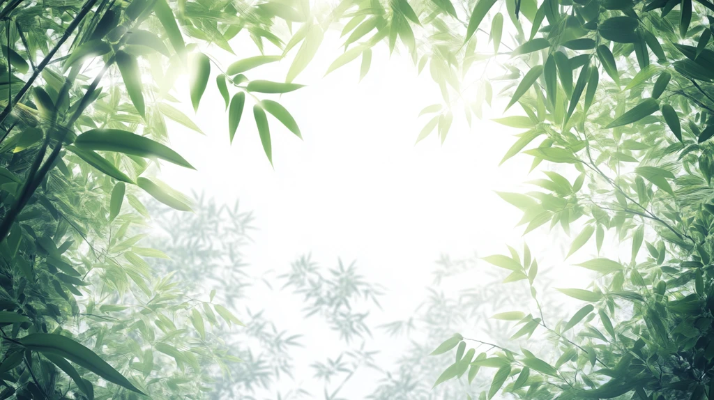 竹叶竹林背景