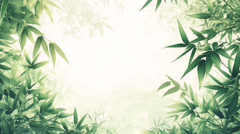 唯美竹叶背景