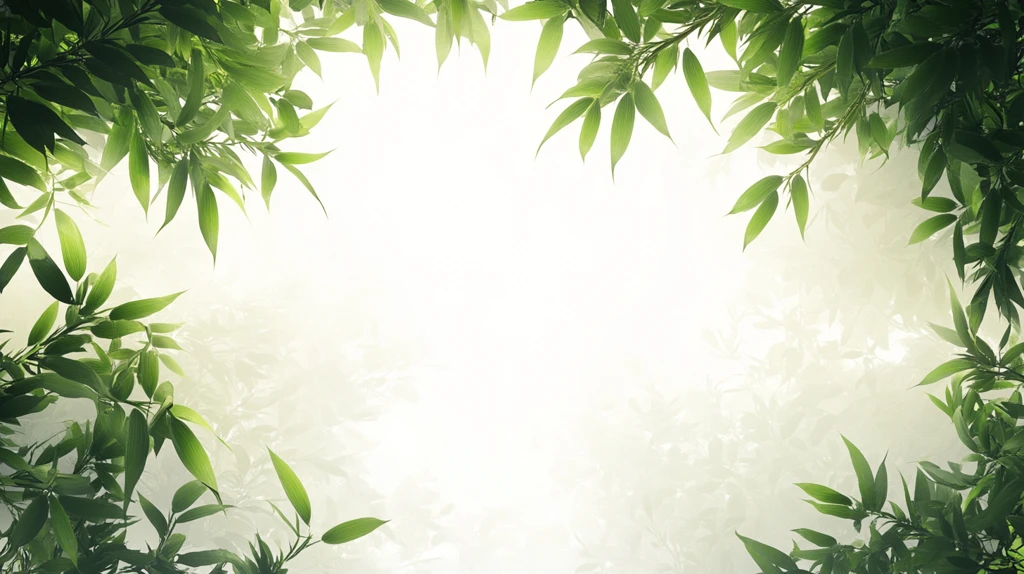 唯美竹叶背景