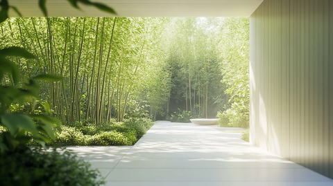 新中式意境竹林