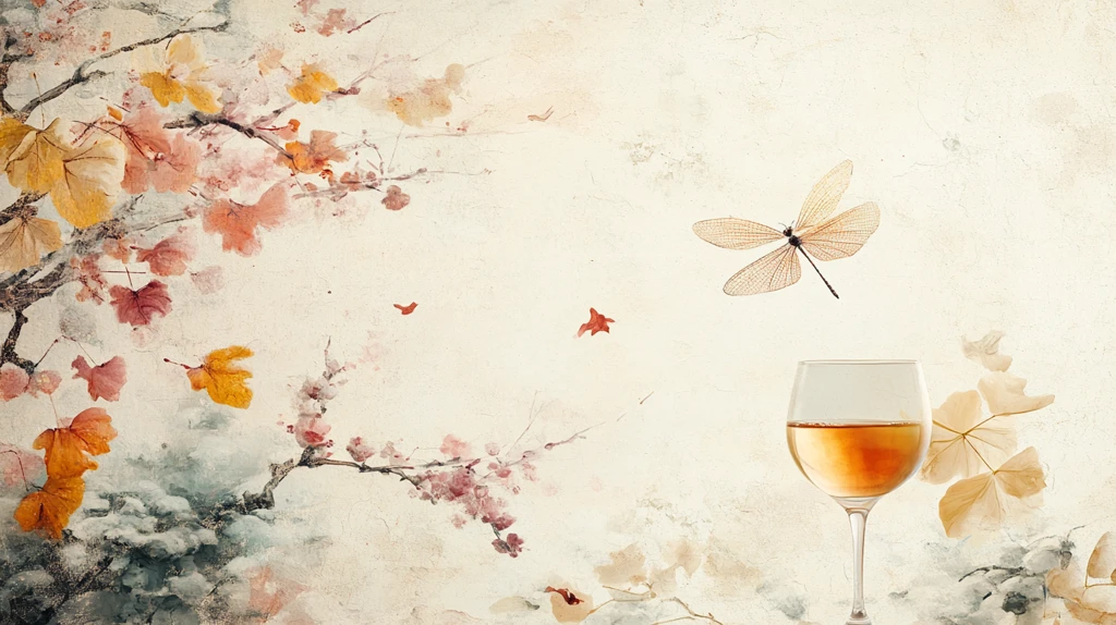 新中式枫叶背景