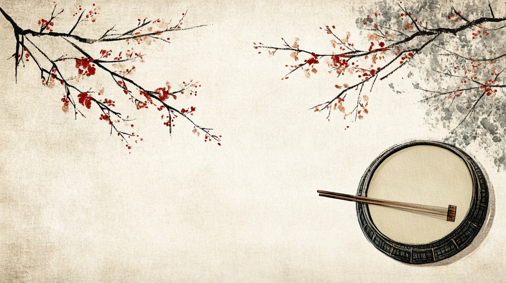 古风古典复古梅花背景