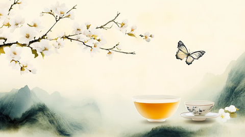 茶意境背景