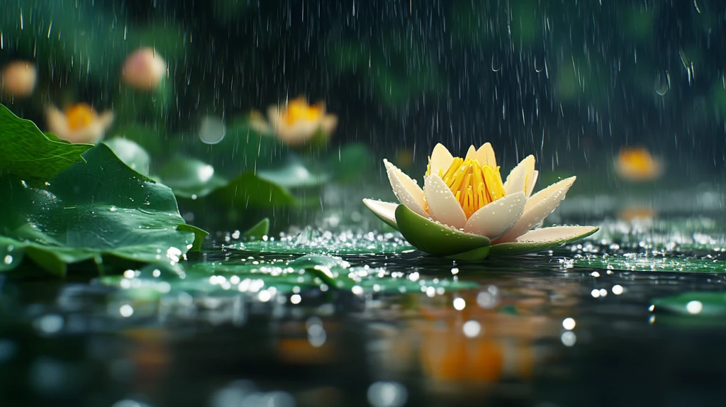 荷花高清电脑桌面壁纸