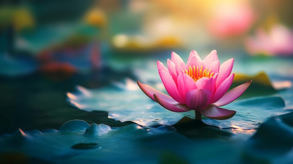 荷花高清电脑桌面壁纸