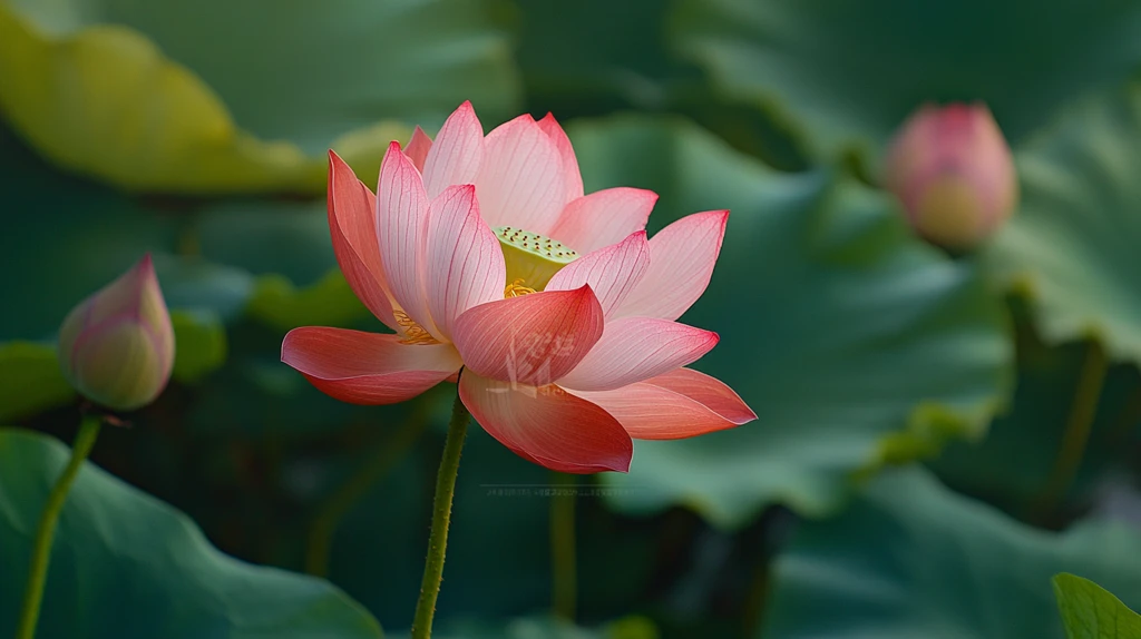 荷花高清电脑桌面壁纸