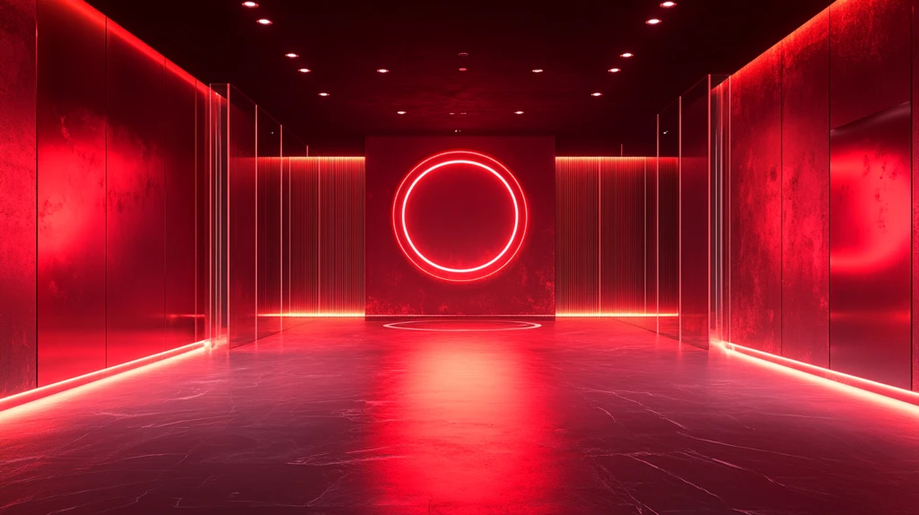 赛博朋克风格迎宾区