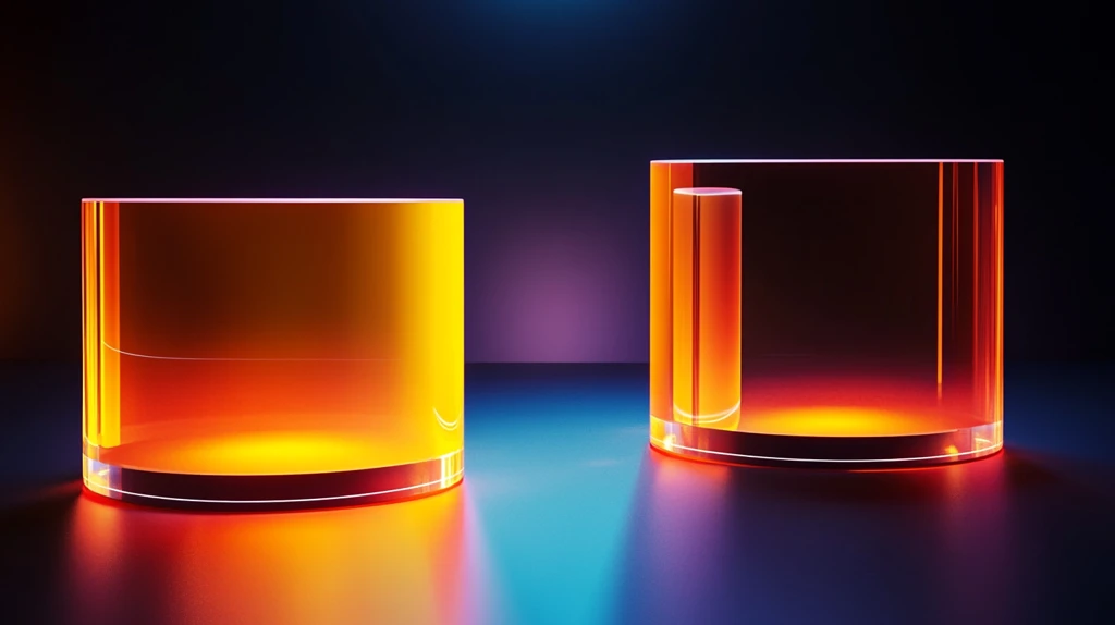 立体渐变发光体设计