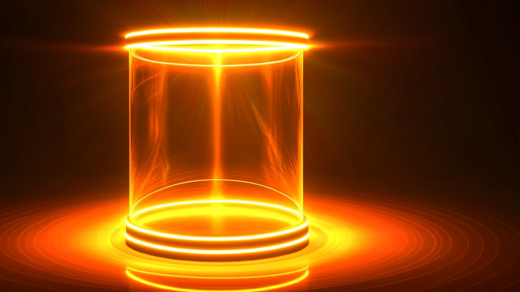 金色圆柱展示台