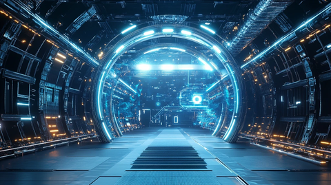 科技背景科技论坛