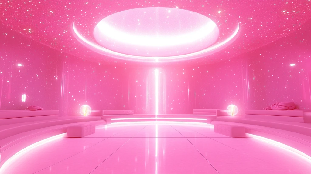 粉色少女心梦幻舞台