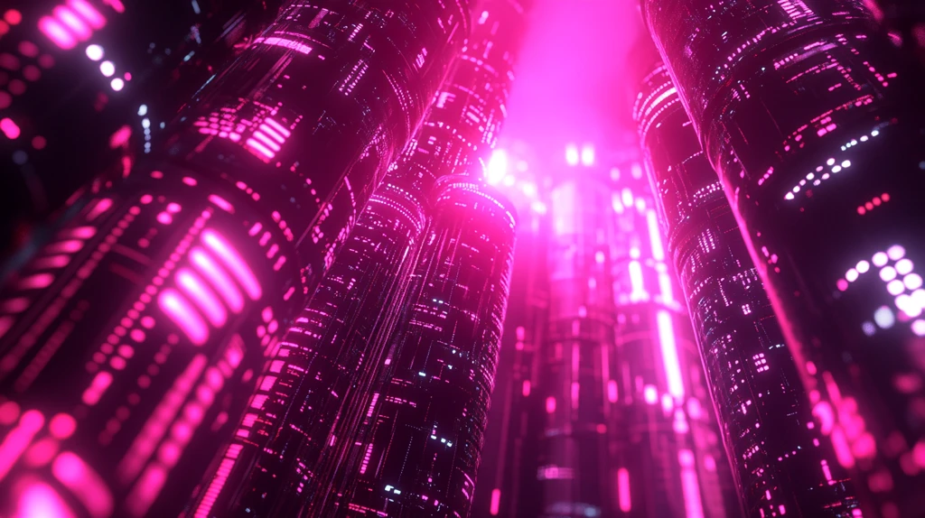 粉红色的外星城市