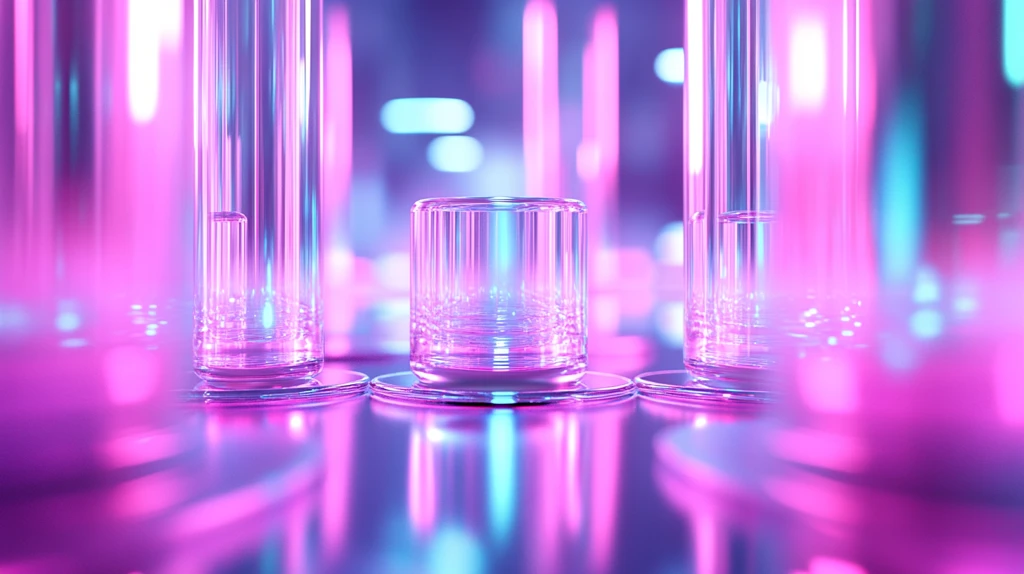 护肤品镭射背景