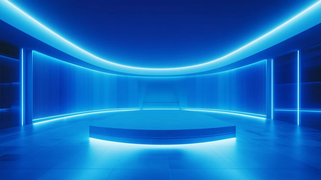 蓝色科技舞台