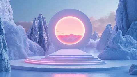 霓虹灯场景造型