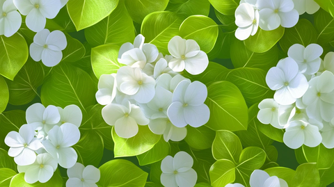 四叶草幸运植物背景