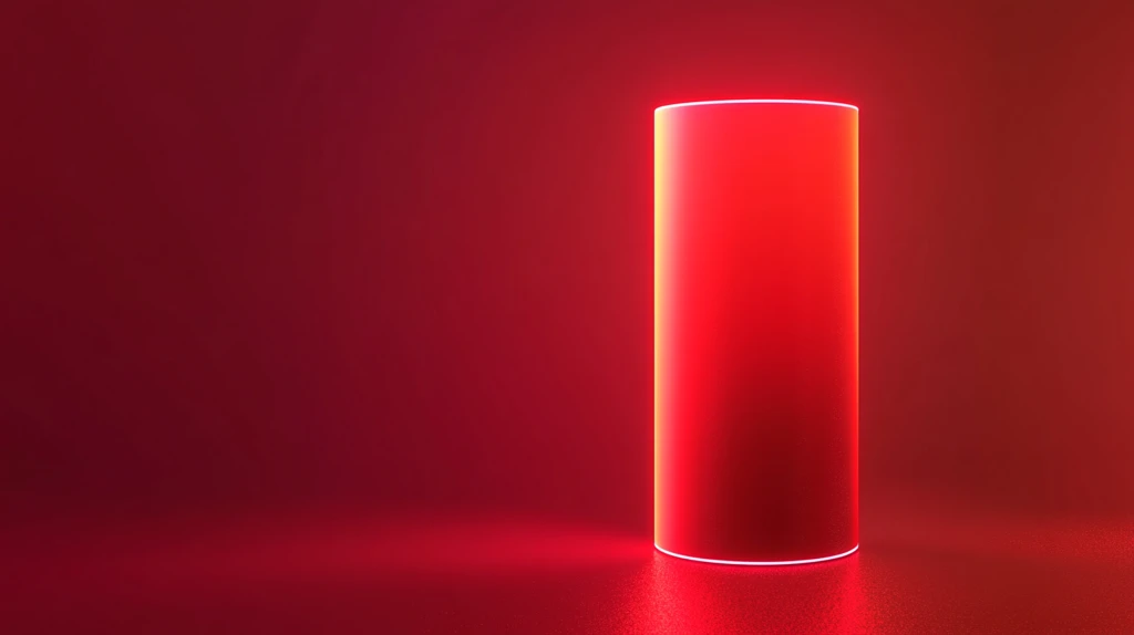 粉色圆柱体展示台