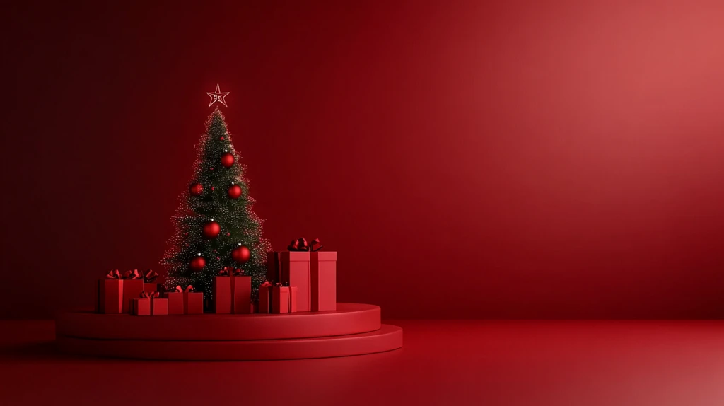 礼盒圣诞树