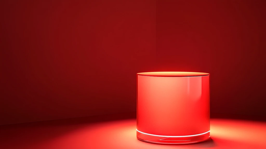 红色立体场景舞台展台