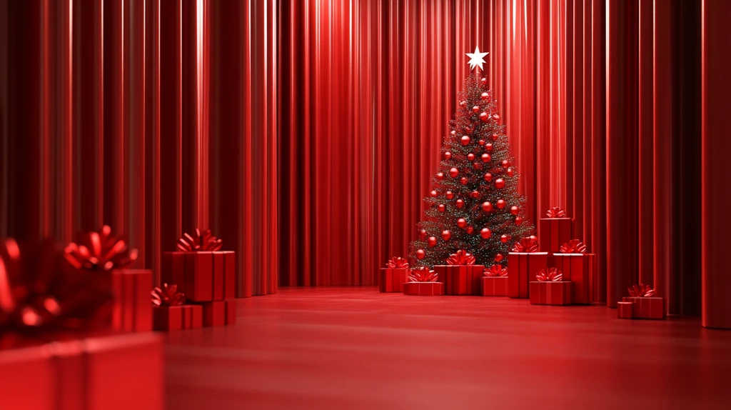 圣诞树舞台