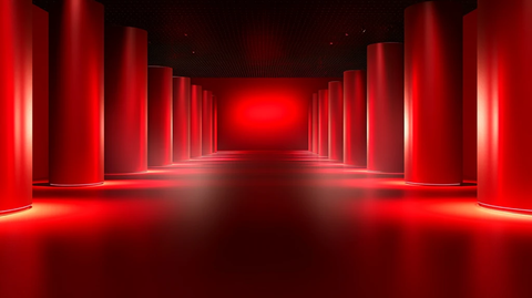 魅力红场景点背景