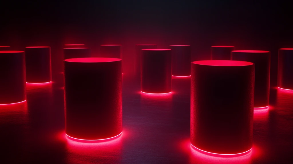 粉色圆柱体展示台