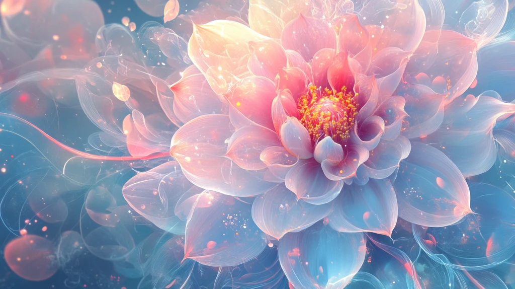 梦幻花朵炫丽花朵