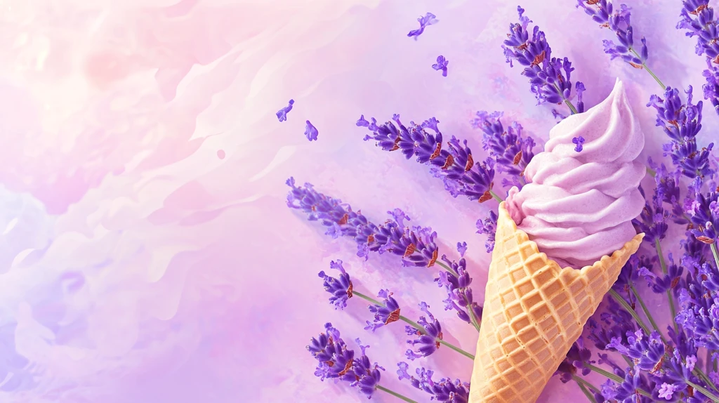 薰衣草冰激凌