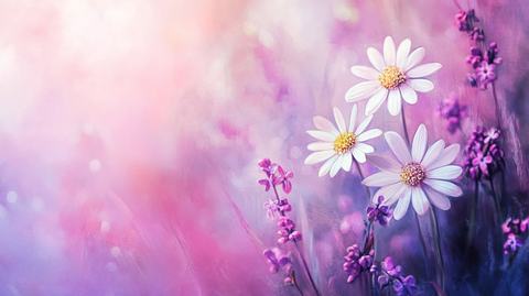 唯美花朵背景壁纸