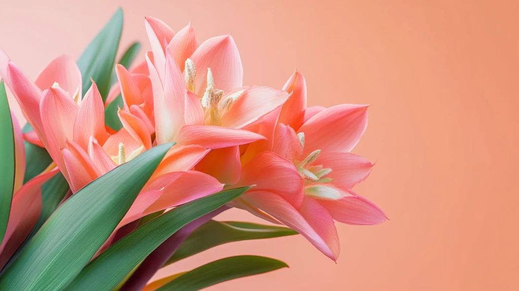 鲜花特写高清百合