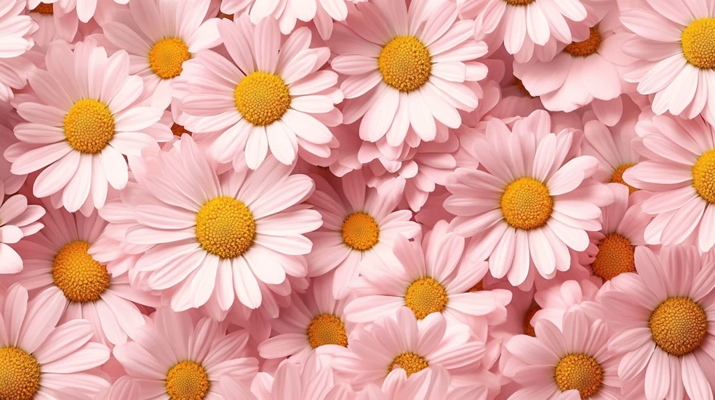 高清粉红色菊花背景