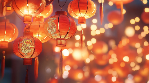 高清唯美节日灯笼