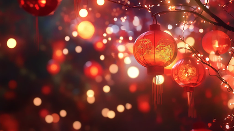 高清唯美节日灯笼