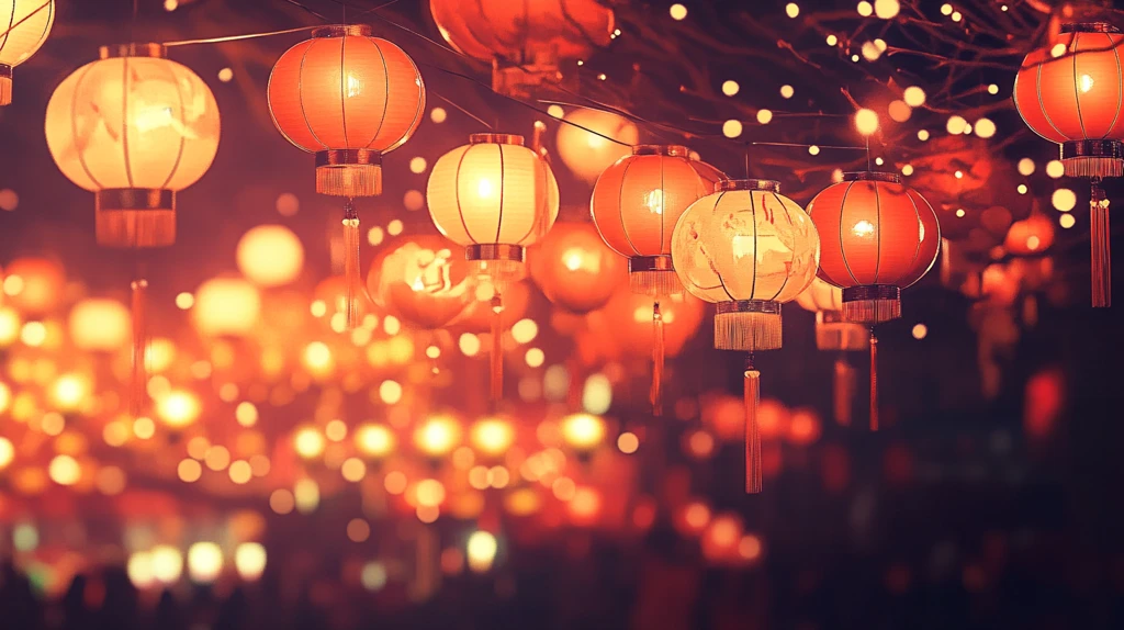 花灯节背景