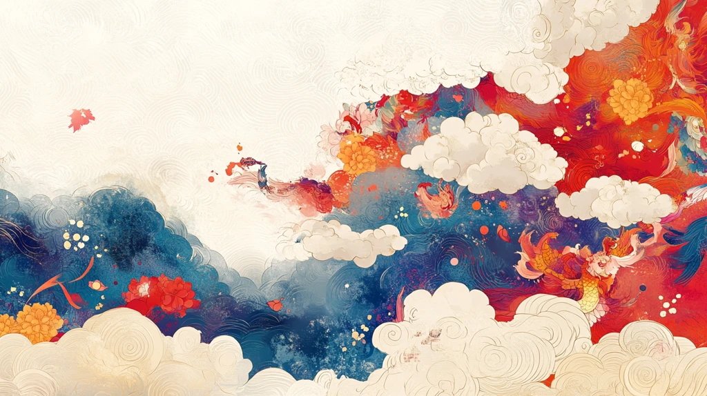 龙年系列包装插画